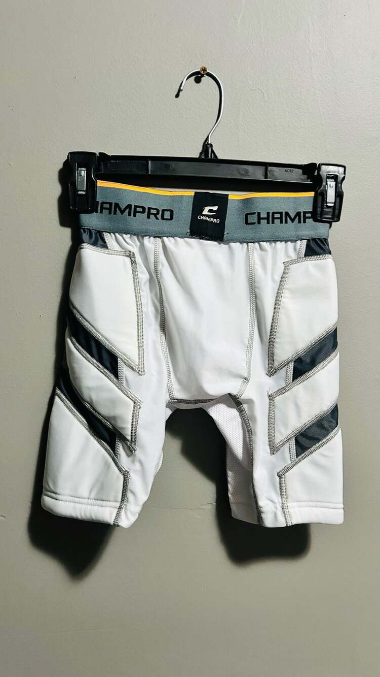 Champro Wind-Up Sliding Short Youth M White. Pc 122